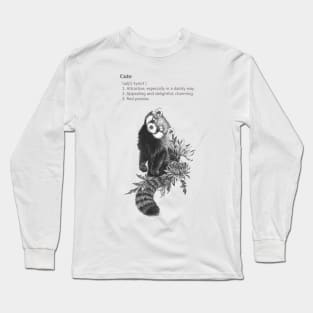 Cute definition Long Sleeve T-Shirt